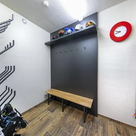 Near Anfaengerpiste Ski-lift Horská chata *