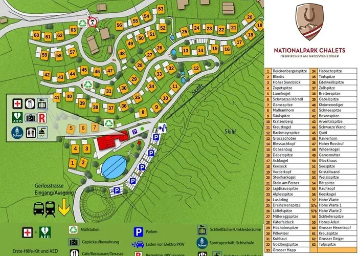 Near Anfaengerpiste Ski-lift * Neukirchen am Großvenediger